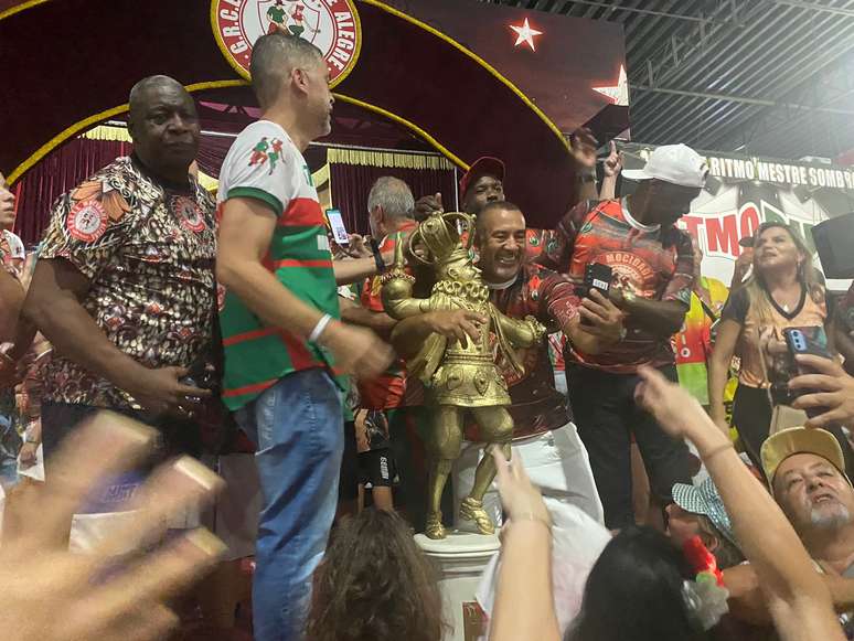 Taça do Carnaval 2023 na quadra da Mocidade Alegre