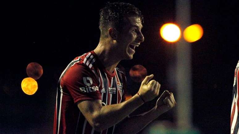 O jogador foi um dos destaques no duelo do Tricolor nesta terça-feira (Foto: Rubens Chiri/Saopaulofc.net)