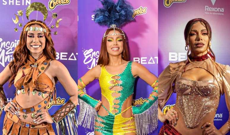 Looks de Carnaval de Anitta: cantora reconhece protagonismo (seja