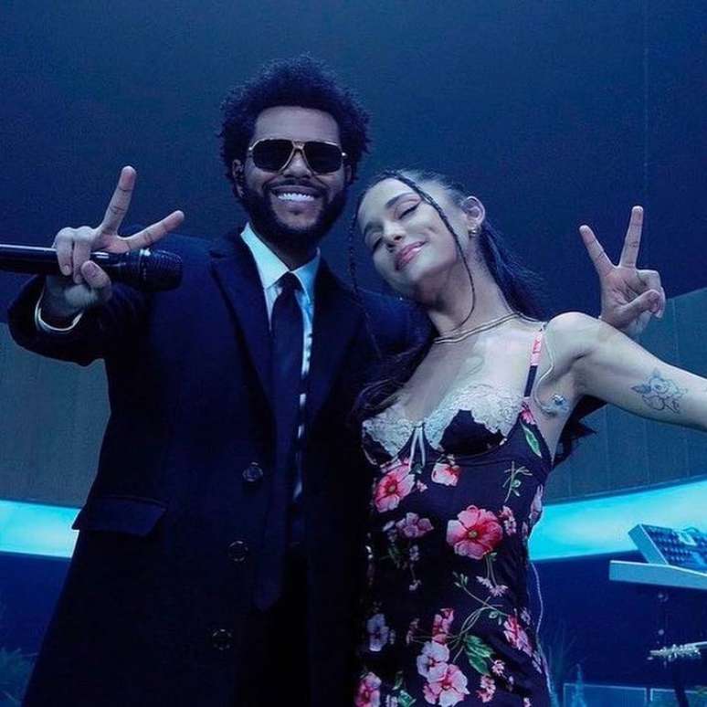 Ariana Grande repeats the successful collaboration with The Weeknd in the remix of “Die For You”;  watch