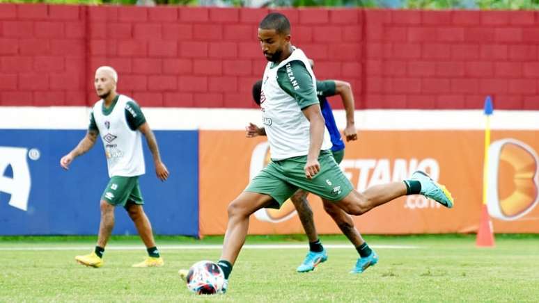 Jorge sofreu lesão grave em atividade no Fluminense (Foto: Marcelo Gonçalves / Fluminense)