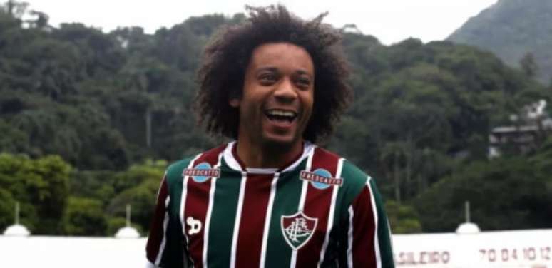 Marcelo sempre demonstrou desejo de voltar ao Fluminense (Foto: Nelson Perez / Fluminense)