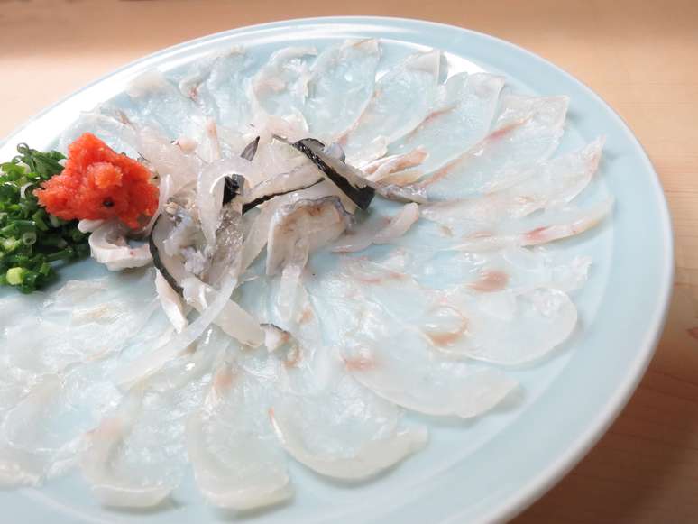 Sashimi de Fugu
