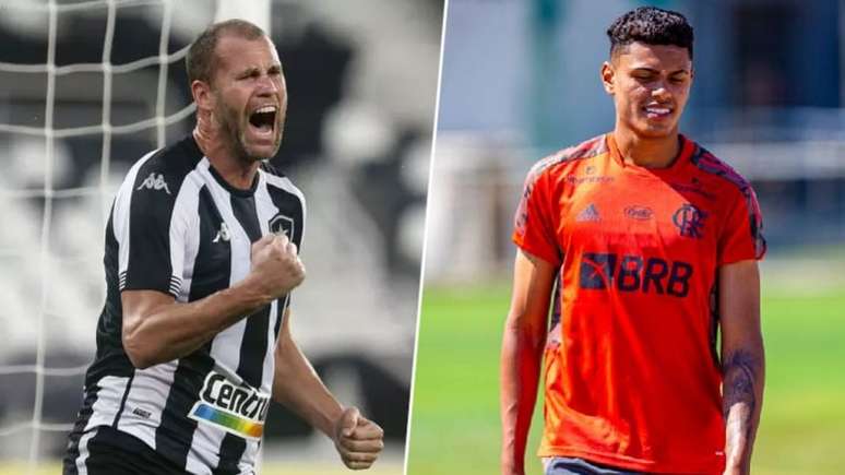 Clássico entre Botafogo e Flamengo marca duelo de diferentes gerações