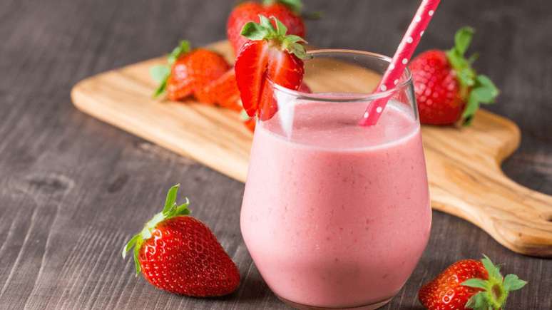 strawberry smoothie