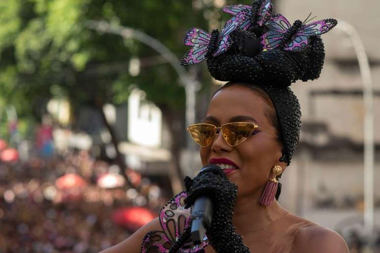 Bloco da Anitta, no Rio, teve participação internacional