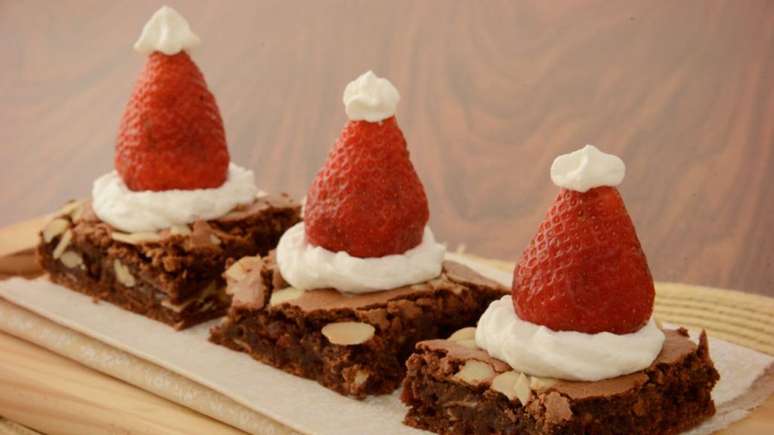 Brownie de Natal