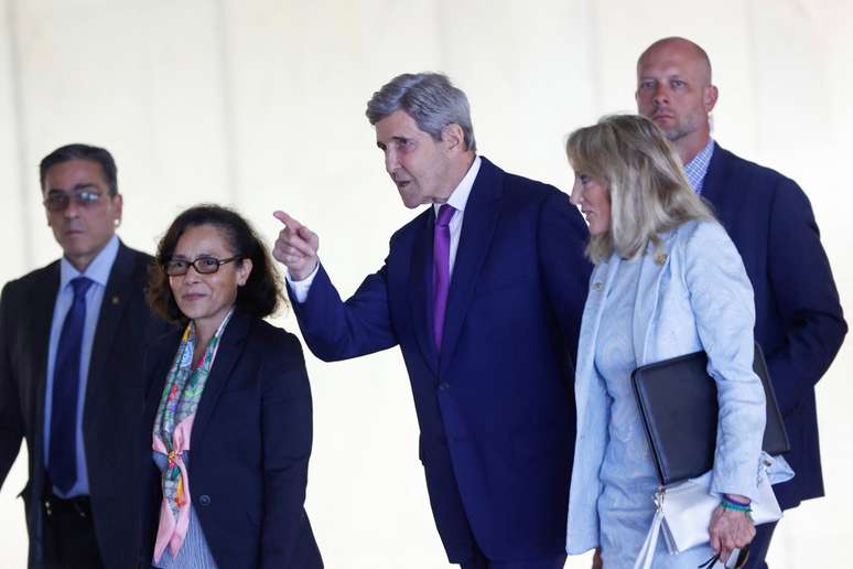 John Kerry no Itamaraty, em Brasília 
