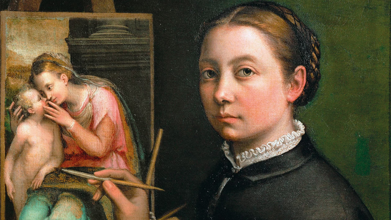 Autorretrato de Sofonisba Anguissola (por volta de 1556)