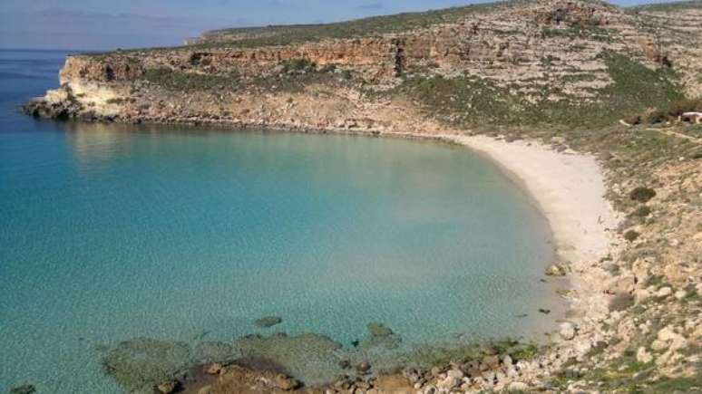 Spiaggia dei Conigli está localizada em Lampedusa