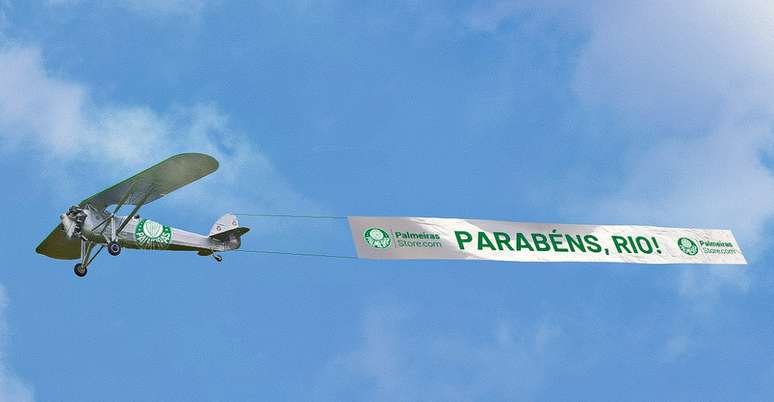 Palmeiras parabeniza Rio de Janeiro, e torcedores veem provocação ao Flamengo