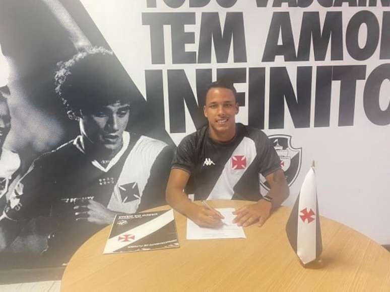 Matheus Julião já é 'experiente' no Carioca sub-20 (Foto: Matheus Babo/Vasco)