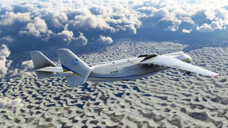 Antonov An-225 chega oficialmente ao Microsoft Flight Simulator