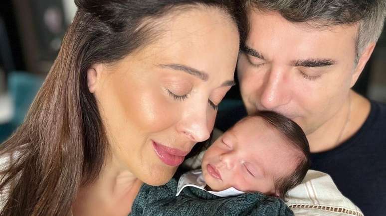 Claudia Raia publishes a photo enjoying her younger son Luca