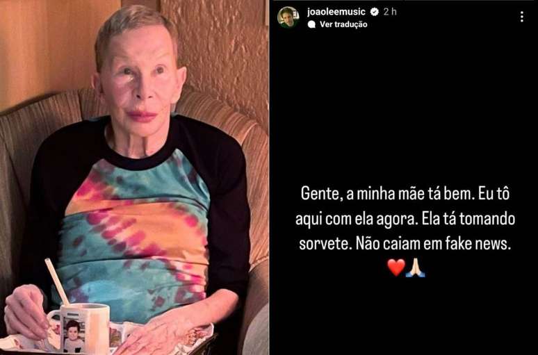 Filho de Rita Lee precisou desmentir boatos sobre a morte da cantora