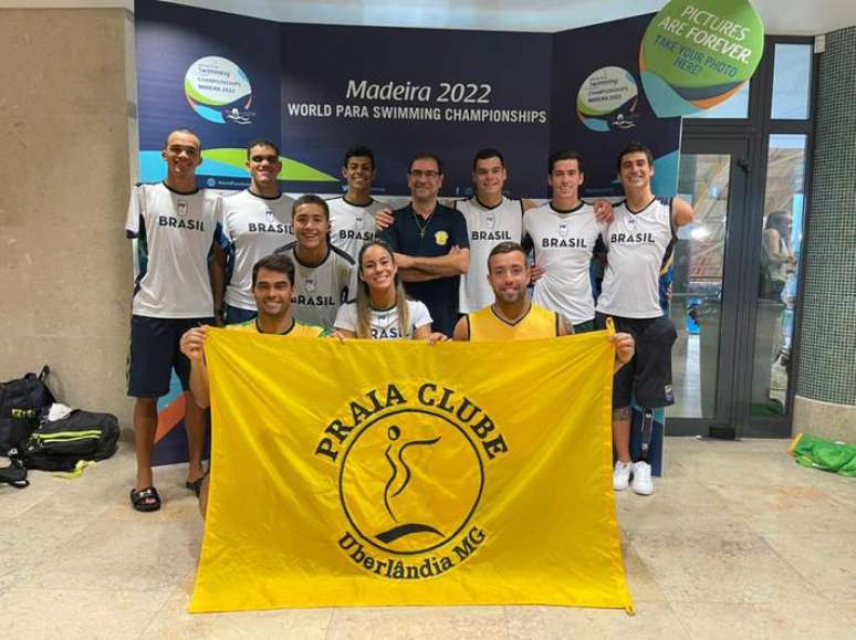 Equipe de natação paralímpica do Praia Clube