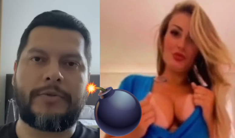 Andressa Urach e Thiago Lopes seguem a troca pesada de farpas e acusações em público após a separação.