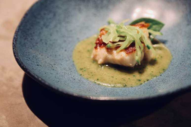 Grilled Grouper with Chef Ivan Ralston's Pil Pil with Crooked Peas