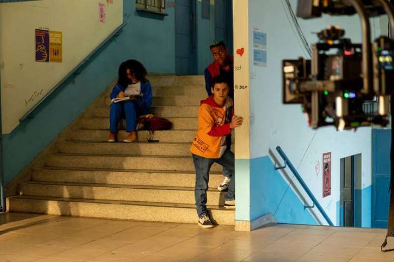 'Escola de Quebrada' foi filmada na Etec da Penha, em São Paulo.