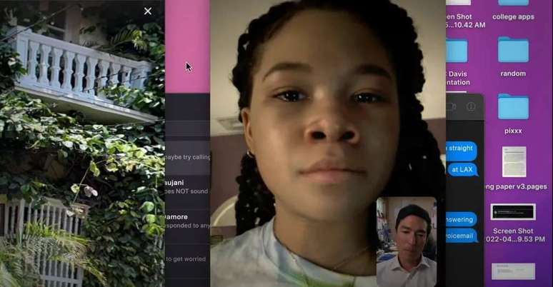Storm Reid stars in Desaparecida (Image: Disclosure/Sony Pictures) Storm Reid stars in Desaparecida (Image: Disclosure/Sony Pictures)