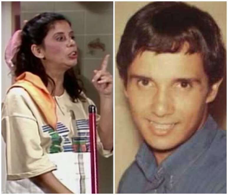 Maria Gladys na pele de sua personagem mais famosa, a Lucimar de 'Vale Tudo' (1988); e o jovem Roberto Carlos no início da carreira