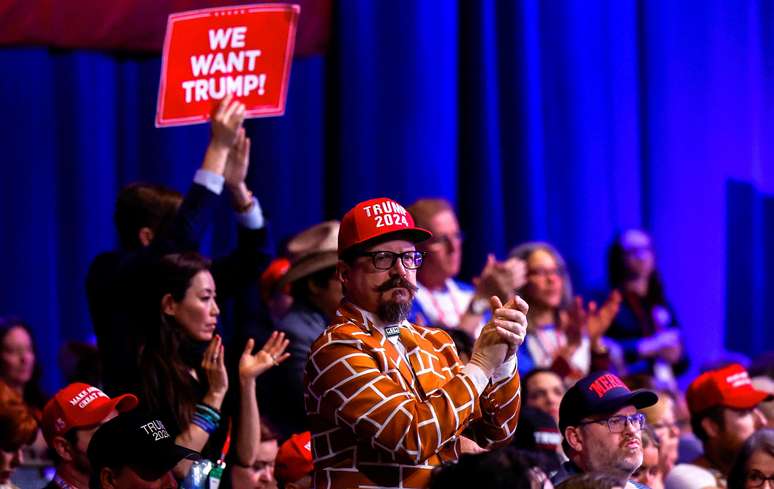 Apoiadores de Trump na CPAC