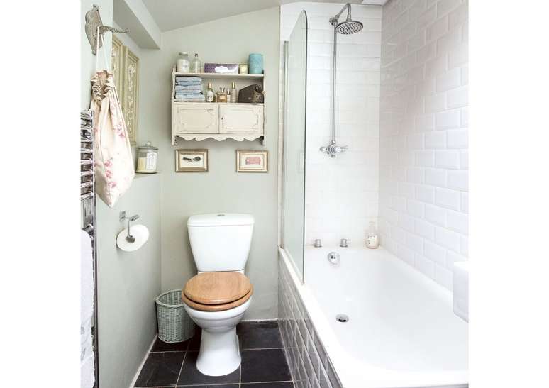 Embrace vertical storage.