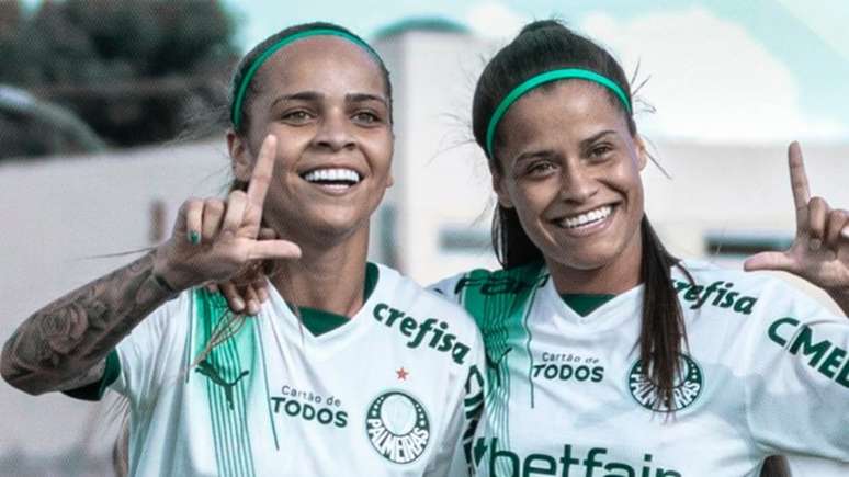 Letícia marcou dois gols na vitória do Verdão (Foto: Divulgação / Palmeiras)