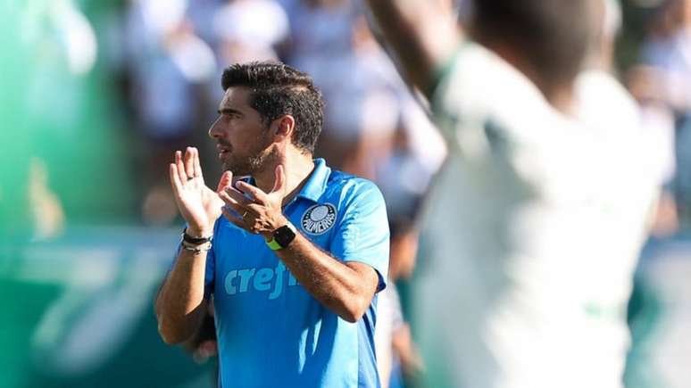 Abel Ferreira parabenizou convocados do Palmeiras à Seleção (Foto: Cesar Greco/Palmeiras/by Canon)