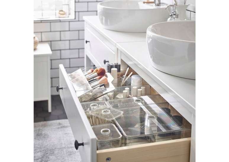 Organize your makeup and toiletries.