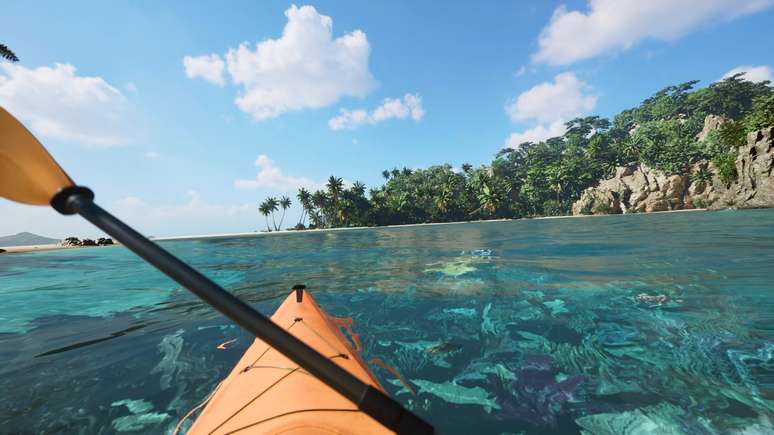 Kayak VR: Mirage é um dos jogos mais bonitos do PSVR 2