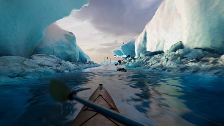 Kayak VR traz corridas contra os tempos de outros jogadores