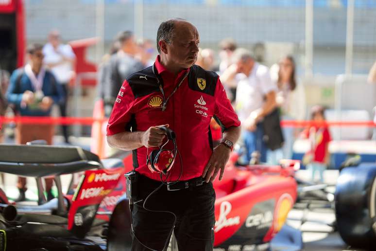 Agora é para valer: Frederic Vasseur tenta manter a tranquilidade em seu primieor GP à frente da Ferrari