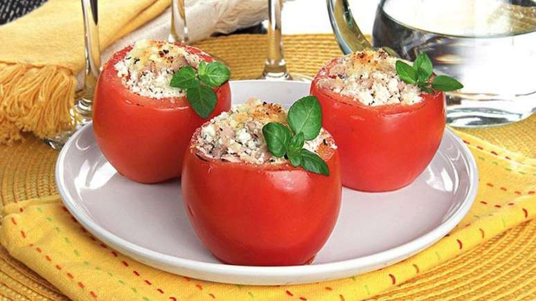 Stuffed tomato Stuffed tomato