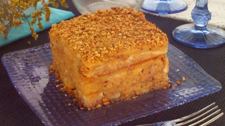 Pav&ecirc; de amendoim