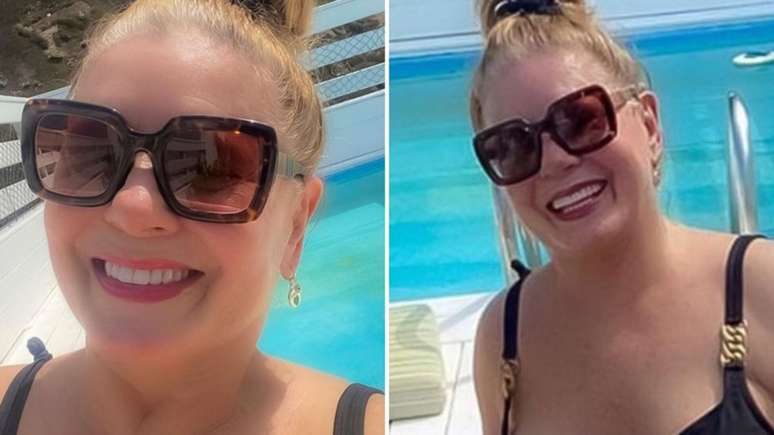 At the age of 71, Vera Fischer makes an unprecedented click in a bikini next to her family