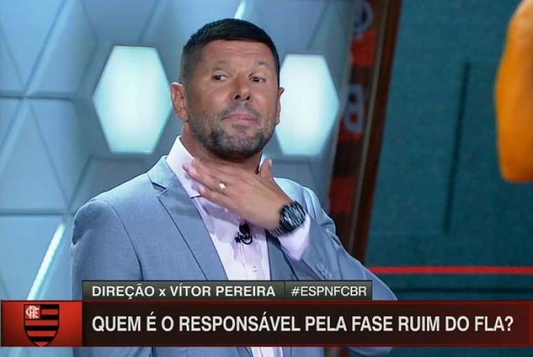 Ex-Flamengo, Fábio Luciano reprova atitude de jogador após derrota: Aquilo me apertou o pescoço
