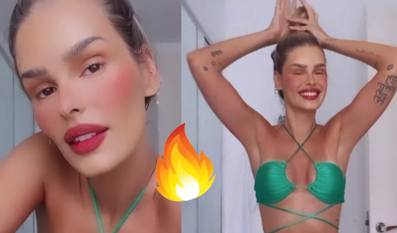 Yasmin Brunet bets on a very low bikini and a fan is shocked: ‘How can a small band not escape?’