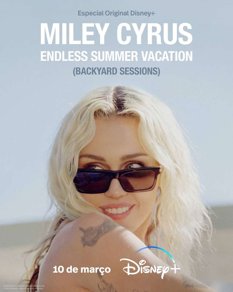 Pôster do especial 'Miley Cyrus – Endless Summer Vacation (Backyard Sessions)'