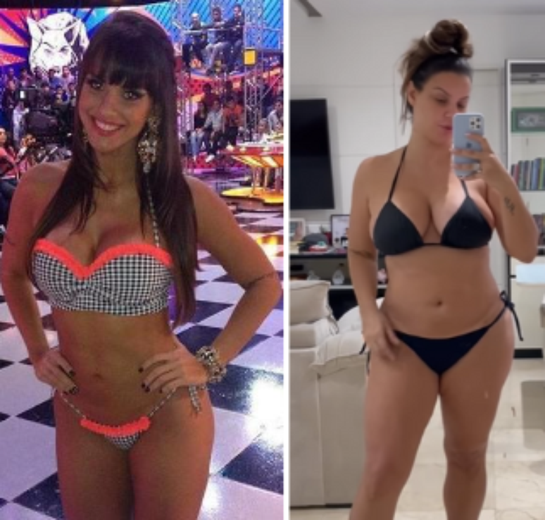 Ex-Panicat Carol Dias desabafou nas redes sociais após engordar 15kg