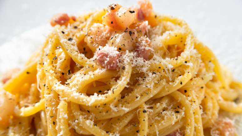 Macarr&atilde;o &agrave; carbonara