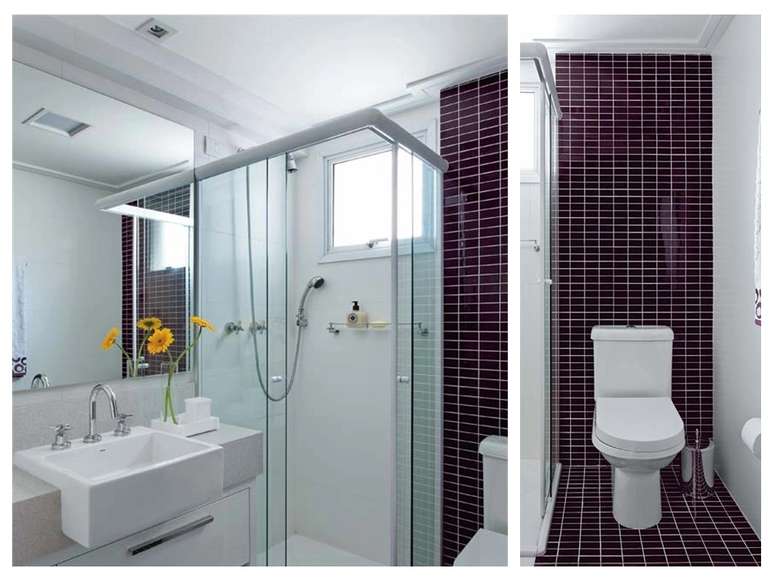 Ways to make the bathroom look bigger