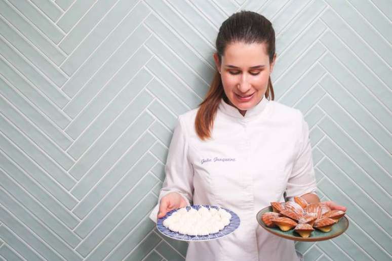 Por sua especialidade na cozinha francesa, chamamos a chef Julia Junqueira para preparar os doces