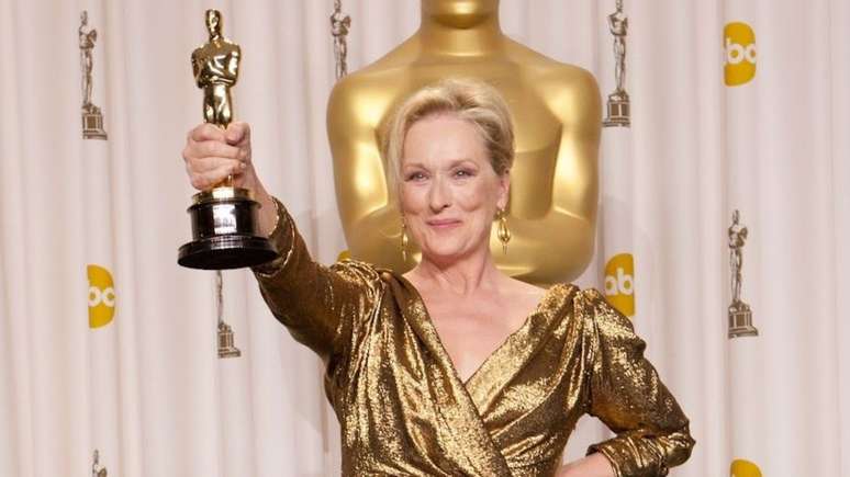 Meryl Streep no Oscar.