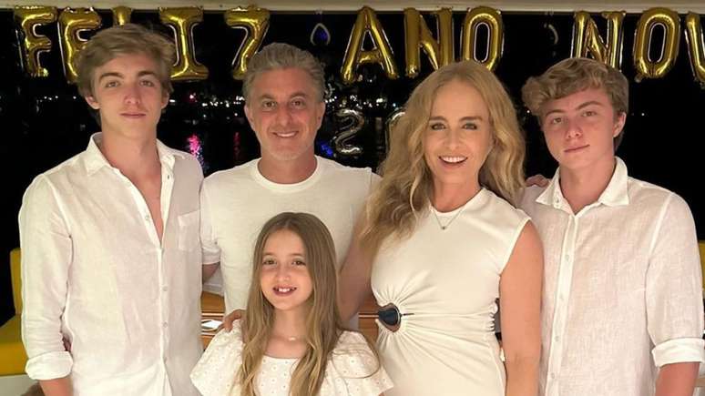 Luciano Huck e fam&iacute;lia Reprodu&ccedil;&atilde;o/Instagram
