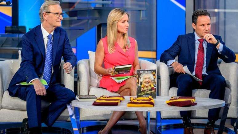 Hosts of the Fox & Friends morning show Hosts of the Fox & Friends morning show