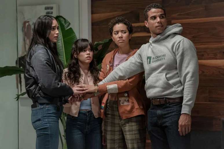 The surviving foursome from Scream 5 are back (Image: Disclosure/Paramount) The surviving foursome from Scream 5 are back (Image: Disclosure/Paramount)