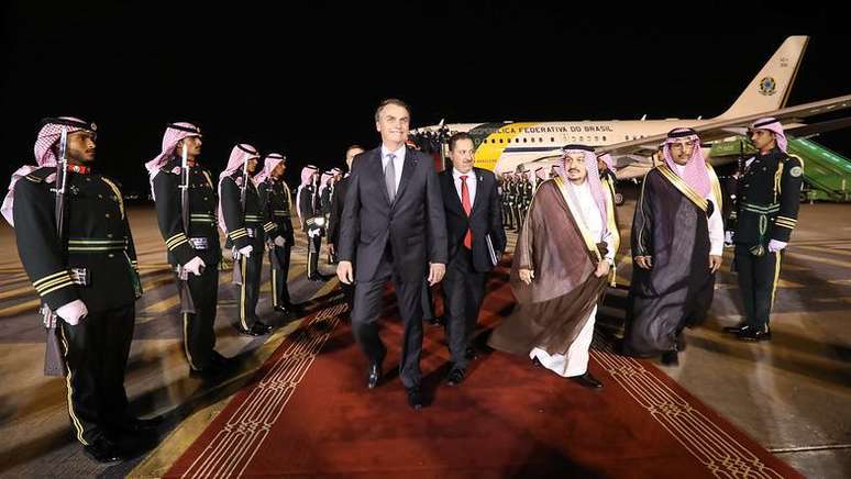 Em visita de Bolsonaro &agrave; Ar&aacute;bia Saudita em 2019, o pa&iacute;s &aacute;rabe anunciou plano do fundo soberano investir US$ 10 bilh&otilde;es do Brasil, mas promessa nunca foi cumprida