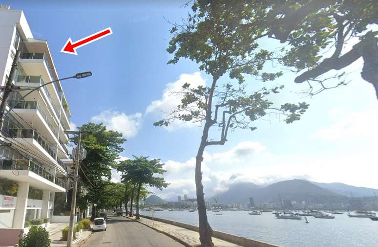 Cobertura de Roberto Carlos fica de frente para a Baía de Guanabara com vários pontos turísticos à vista