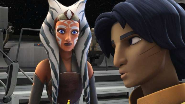 Ahsoka Tano conhece Ezra em Star Wars: Rebels